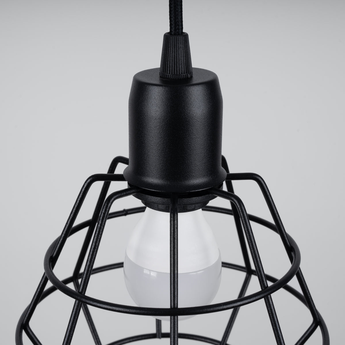 Pendant lamp SUBA 3P black