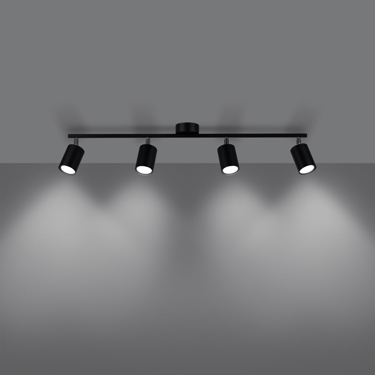 Ceiling lamp LEMMI 4L black
