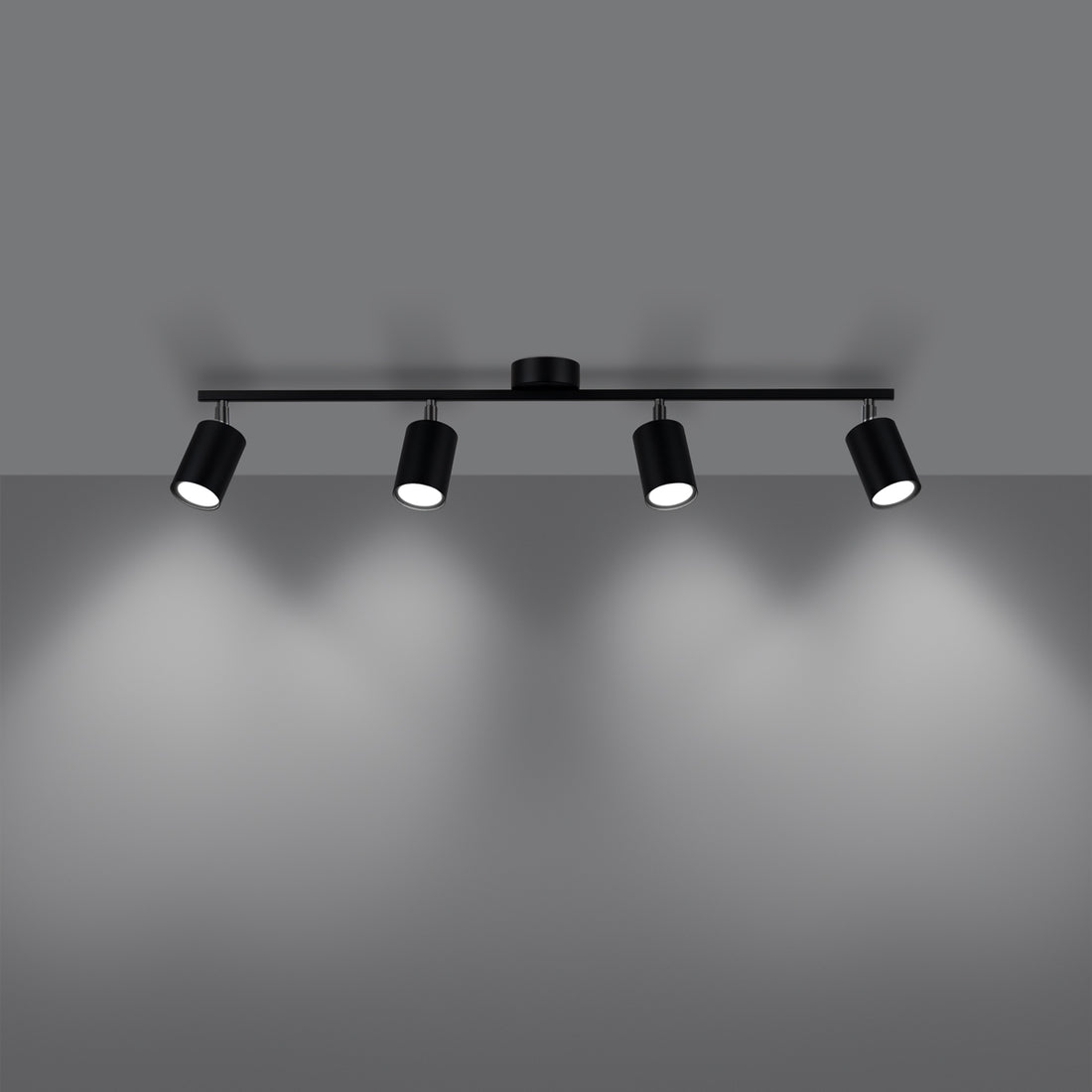 Ceiling lamp LEMMI 4L black