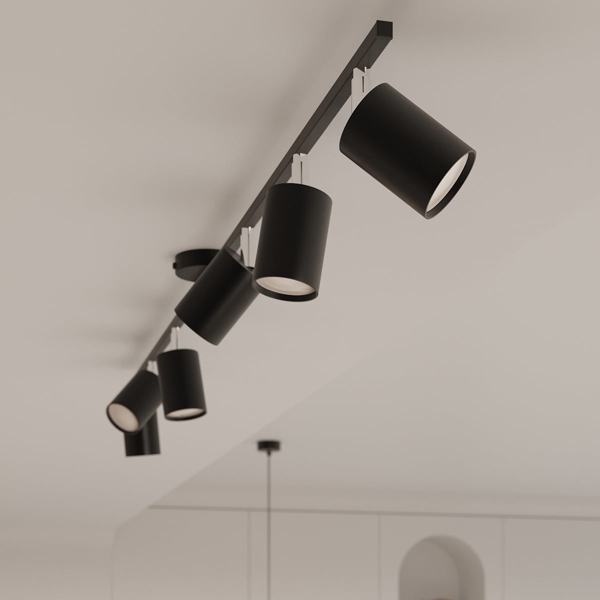 Ceiling lamp LEMMI 6L black