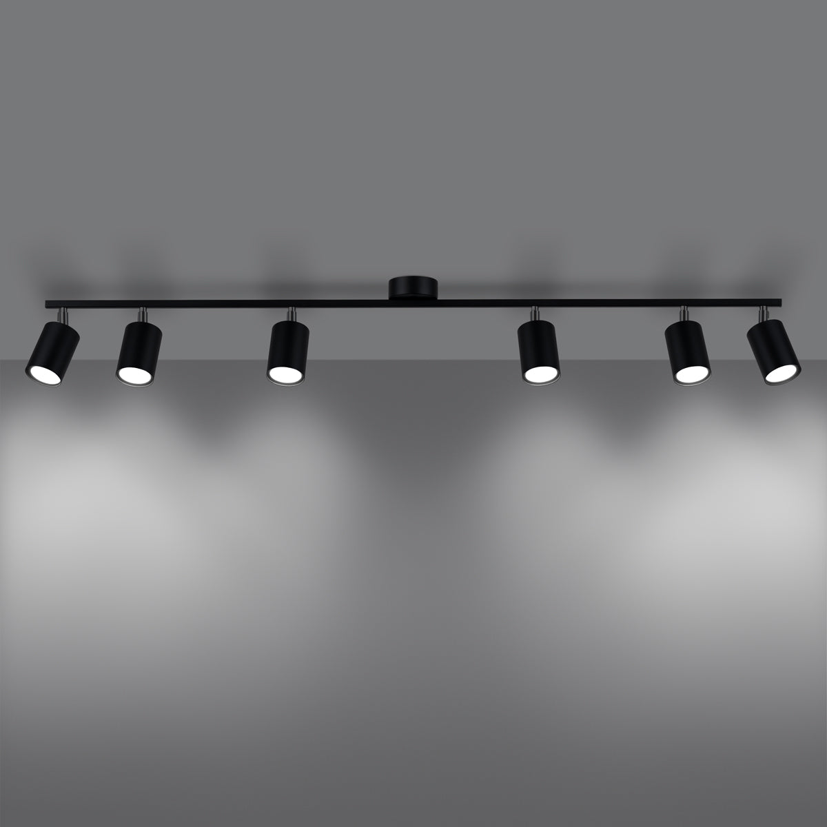 Ceiling lamp LEMMI 6L black