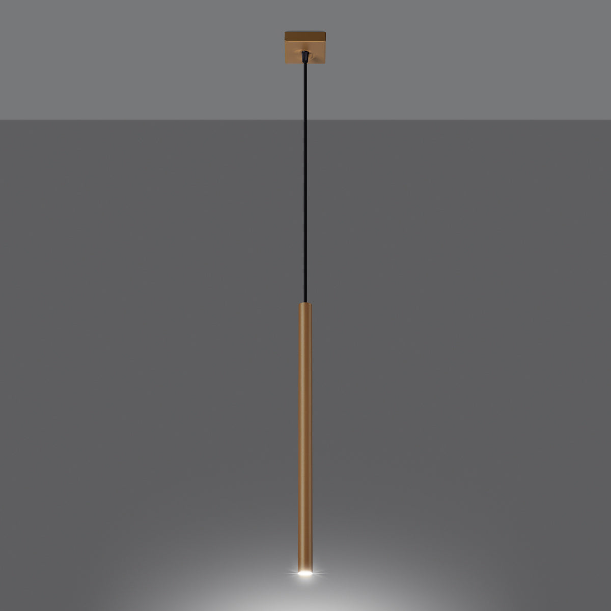 Pendant lamp PASTELO 1 gold