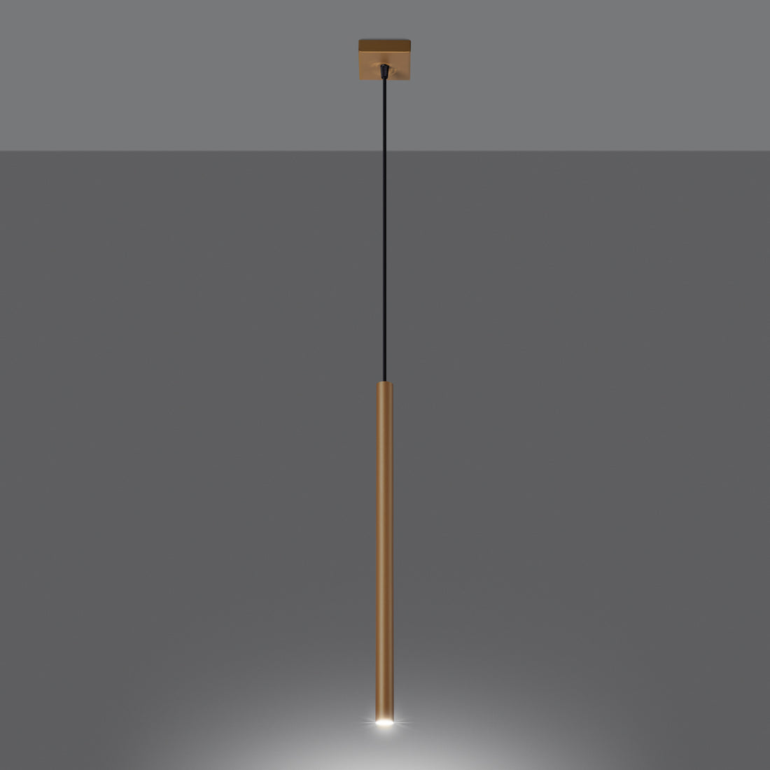 Pendant lamp PASTELO 1 gold