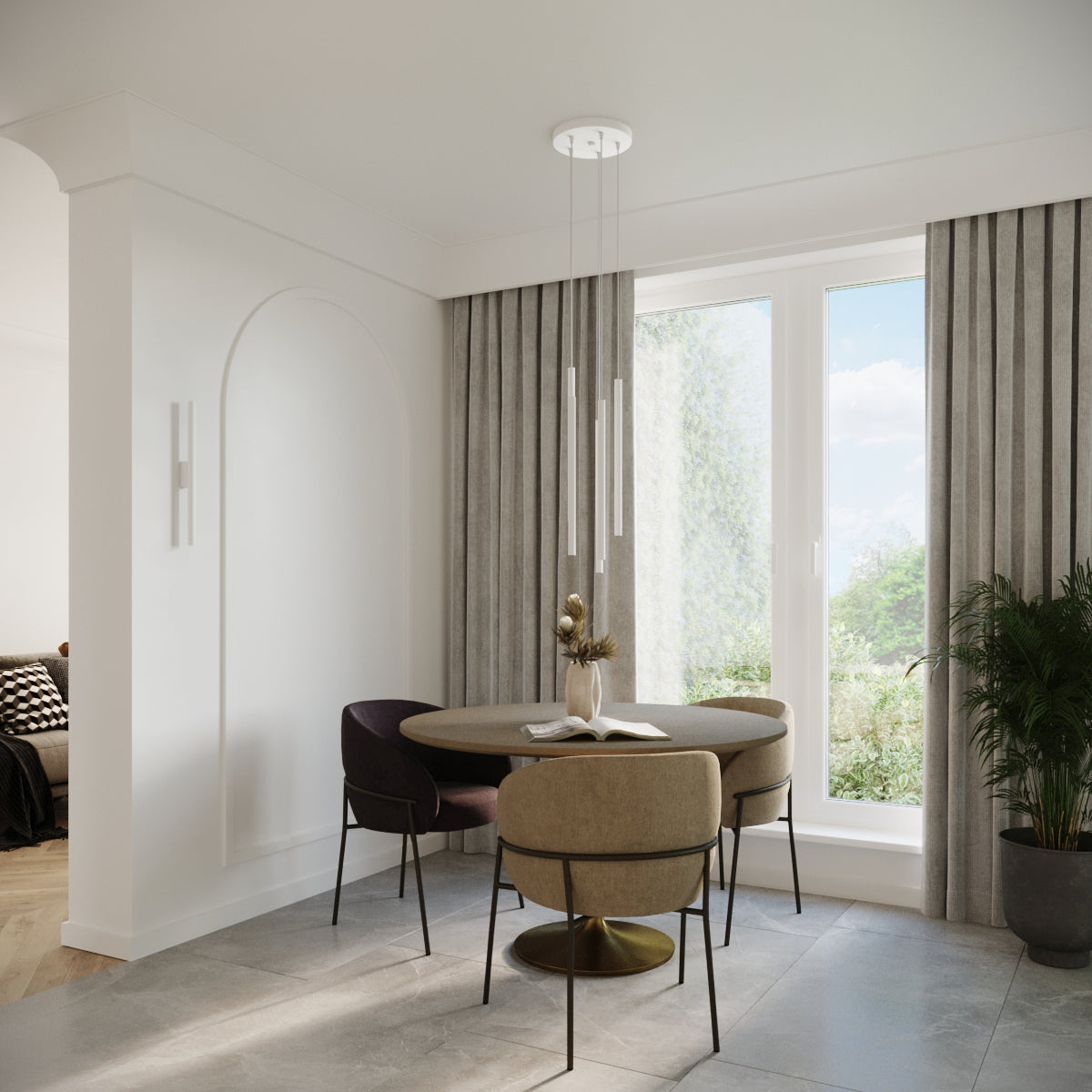 Wall lamp PASTELO 2 white