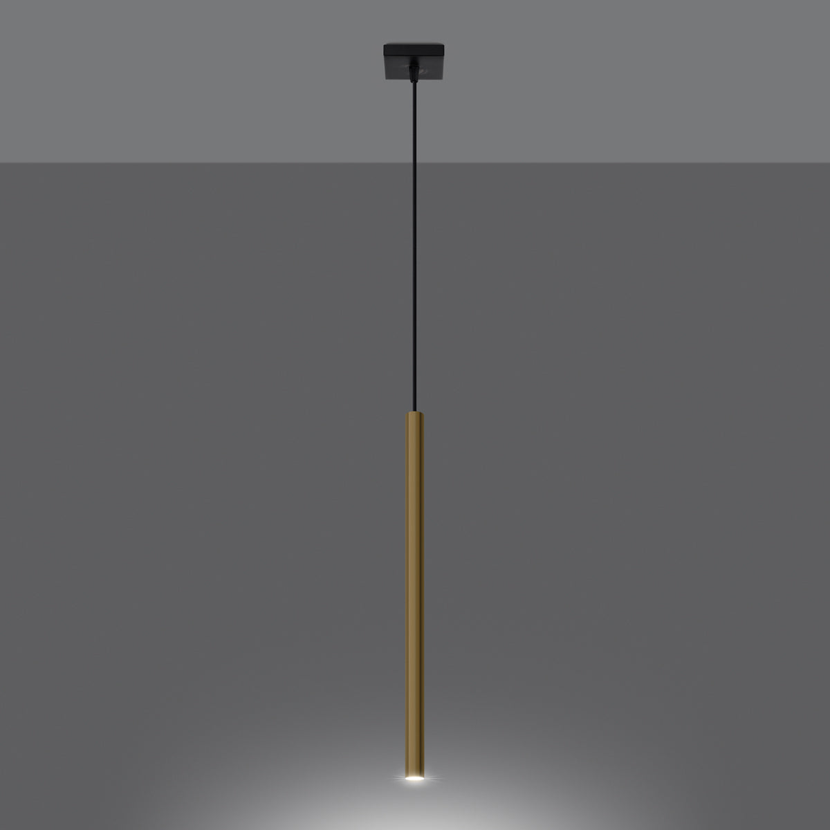 Pendant lamp PASTELO 1 polished gold