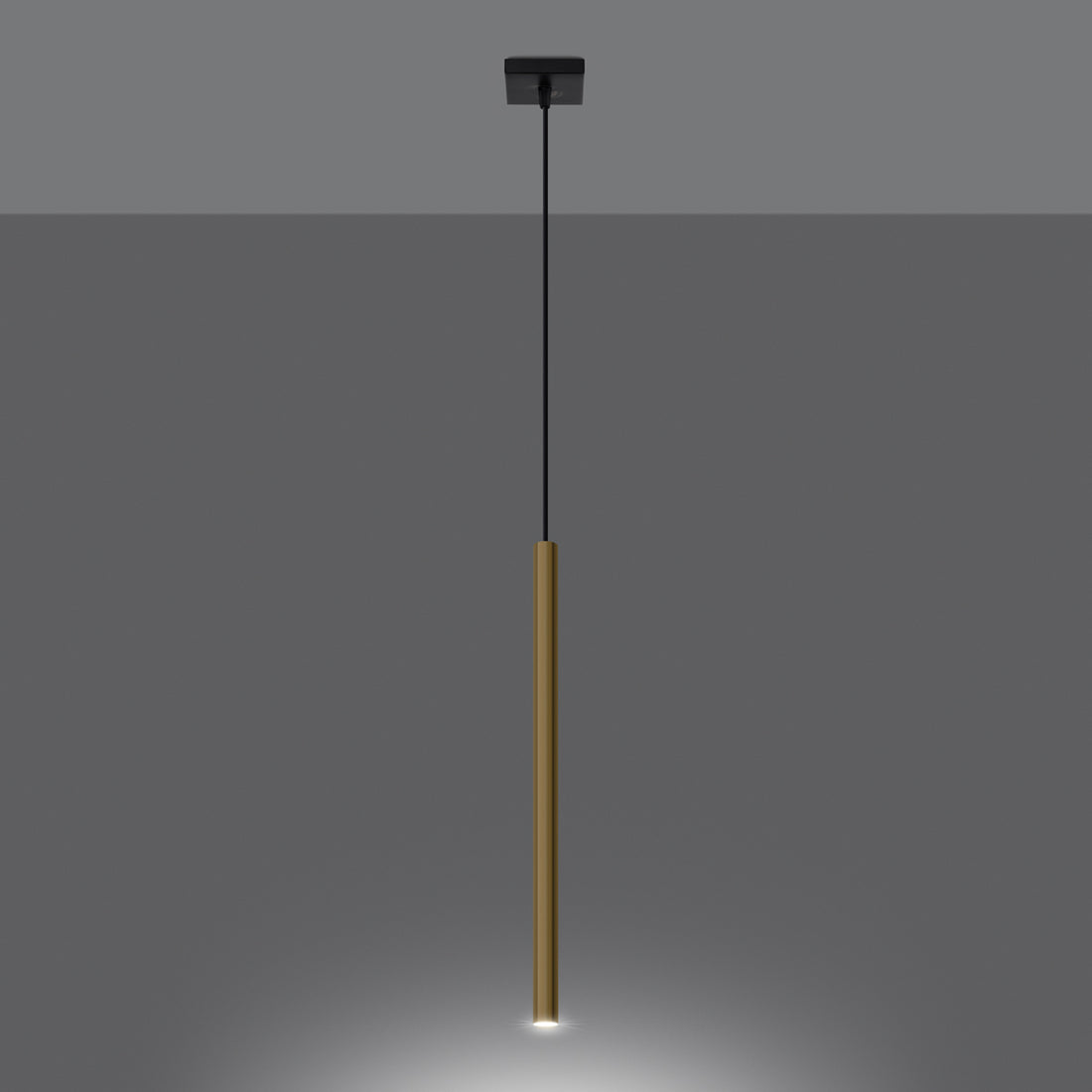 Pendant lamp PASTELO 1 polished gold