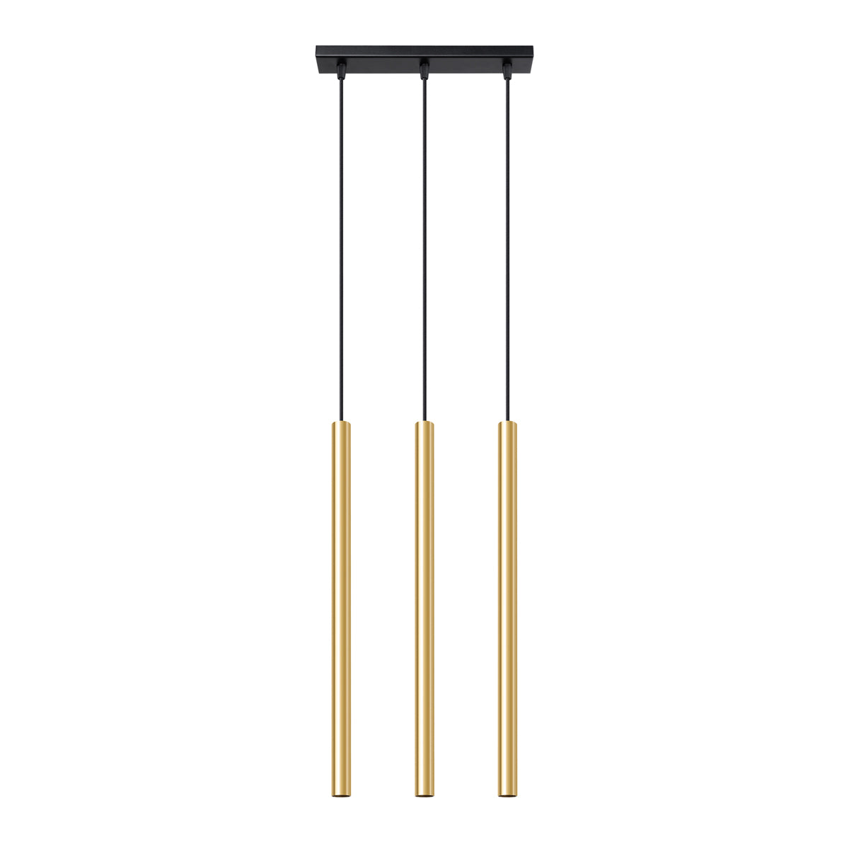 Pendant lamp PASTELO 3L polished gold