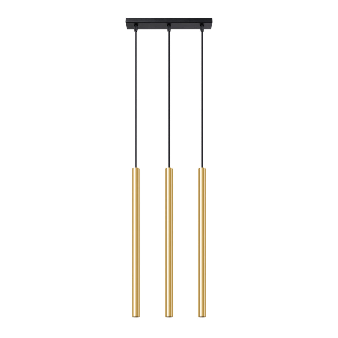 Pendant lamp PASTELO 3L polished gold
