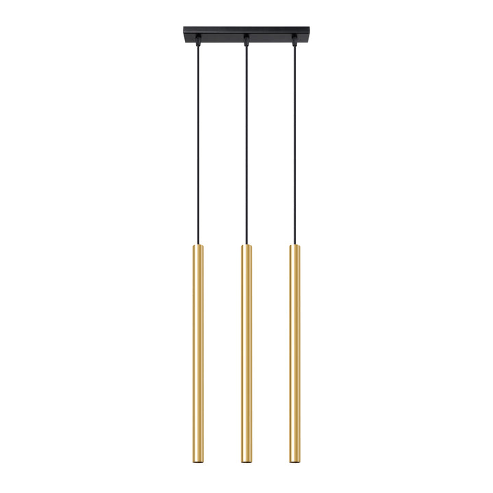 Pendant lamp PASTELO 3L polished gold