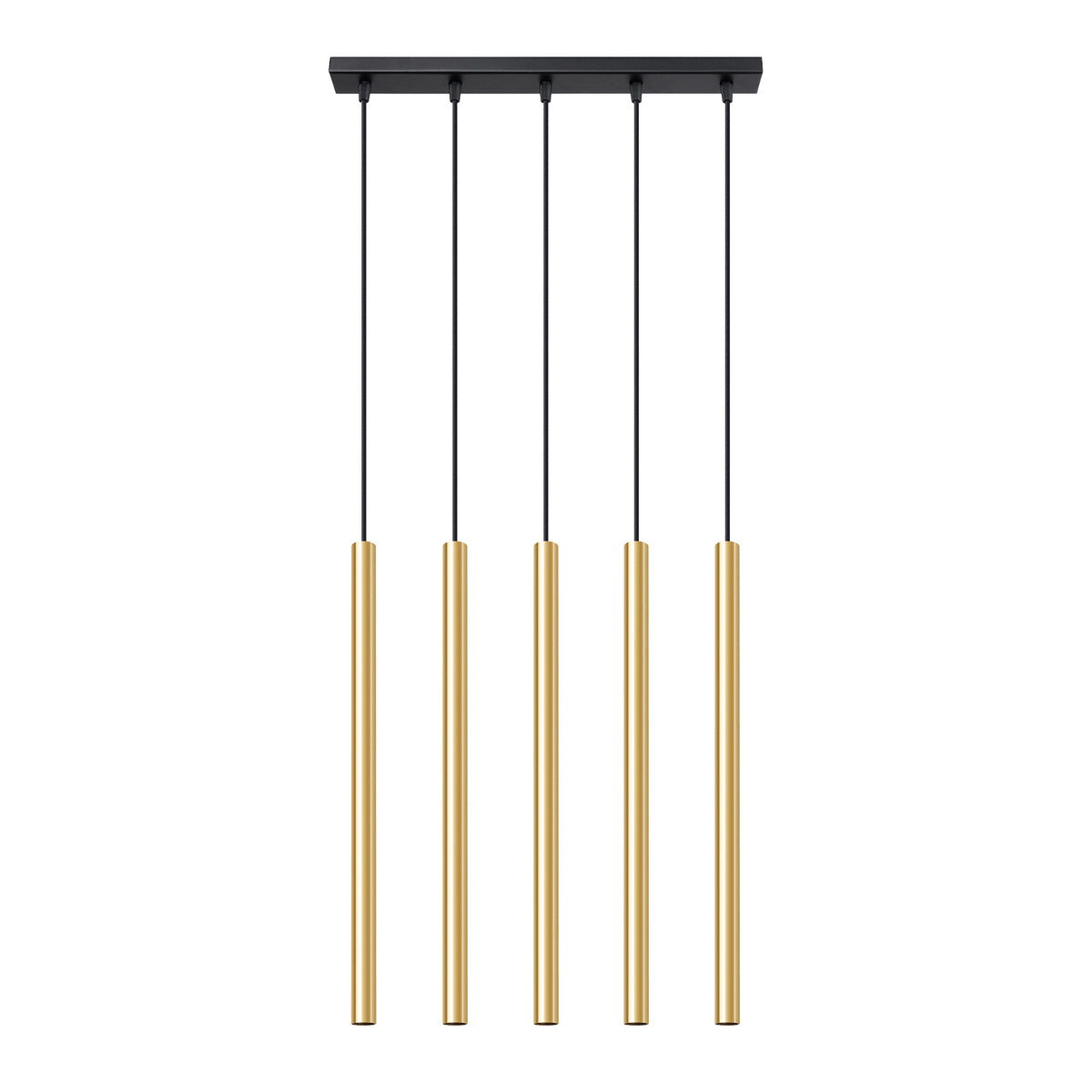 Pendant lamp PASTELO 5L polished gold