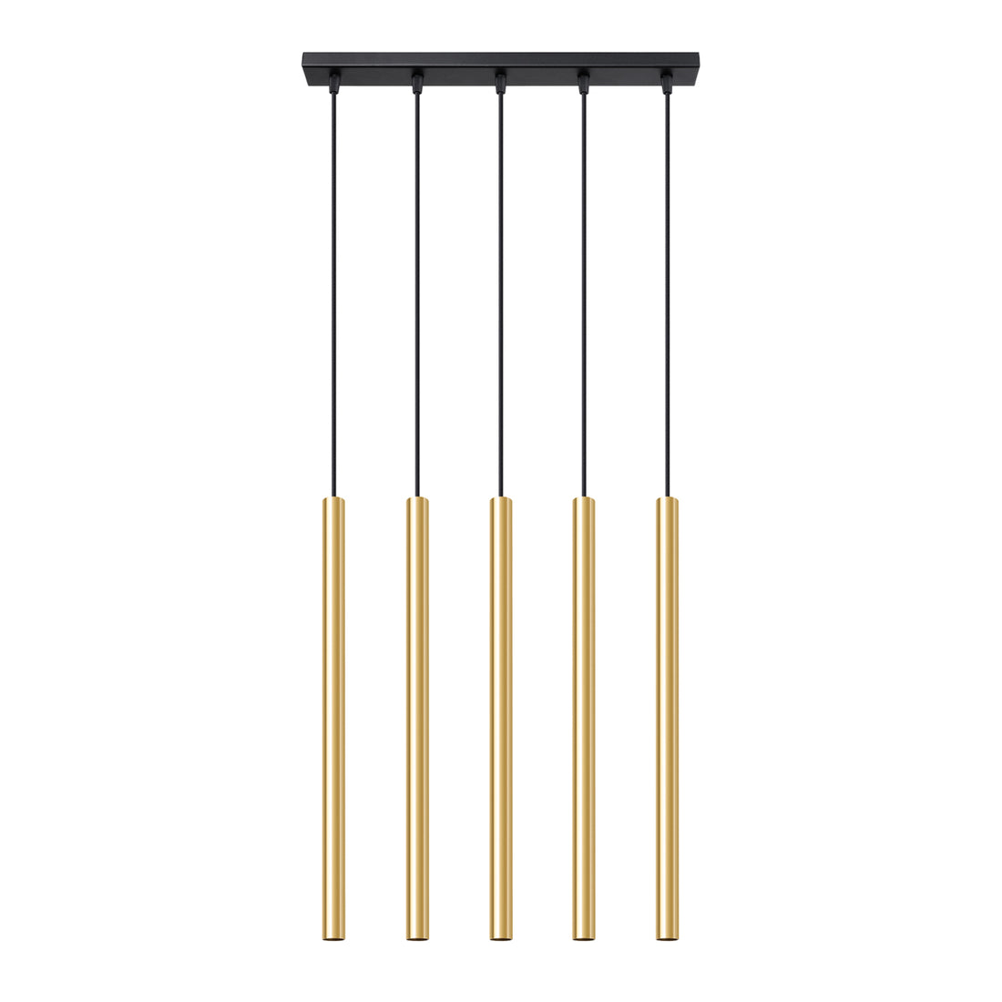 Pendant lamp PASTELO 5L polished gold