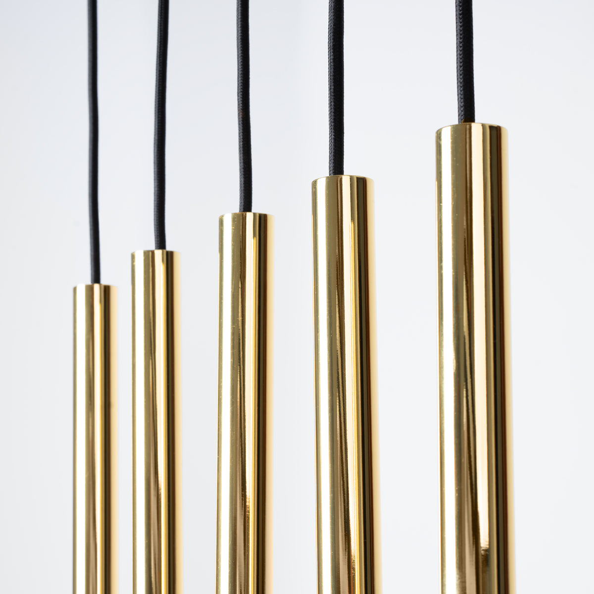Pendant lamp PASTELO 5L polished gold