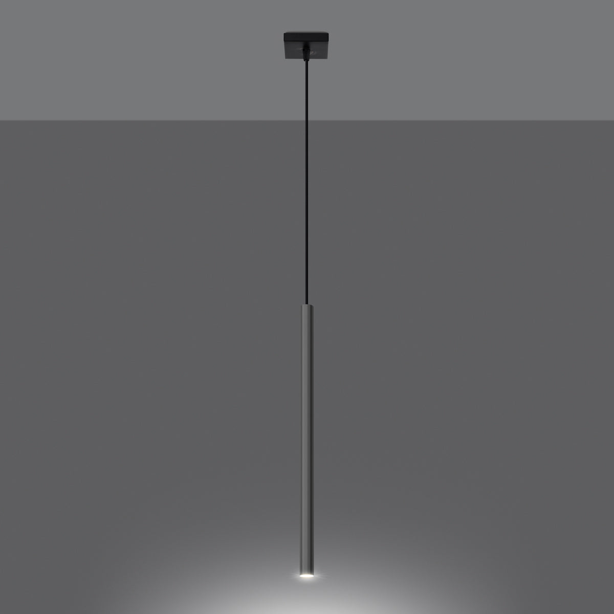 Pendant lamp PASTELO 1 chrome