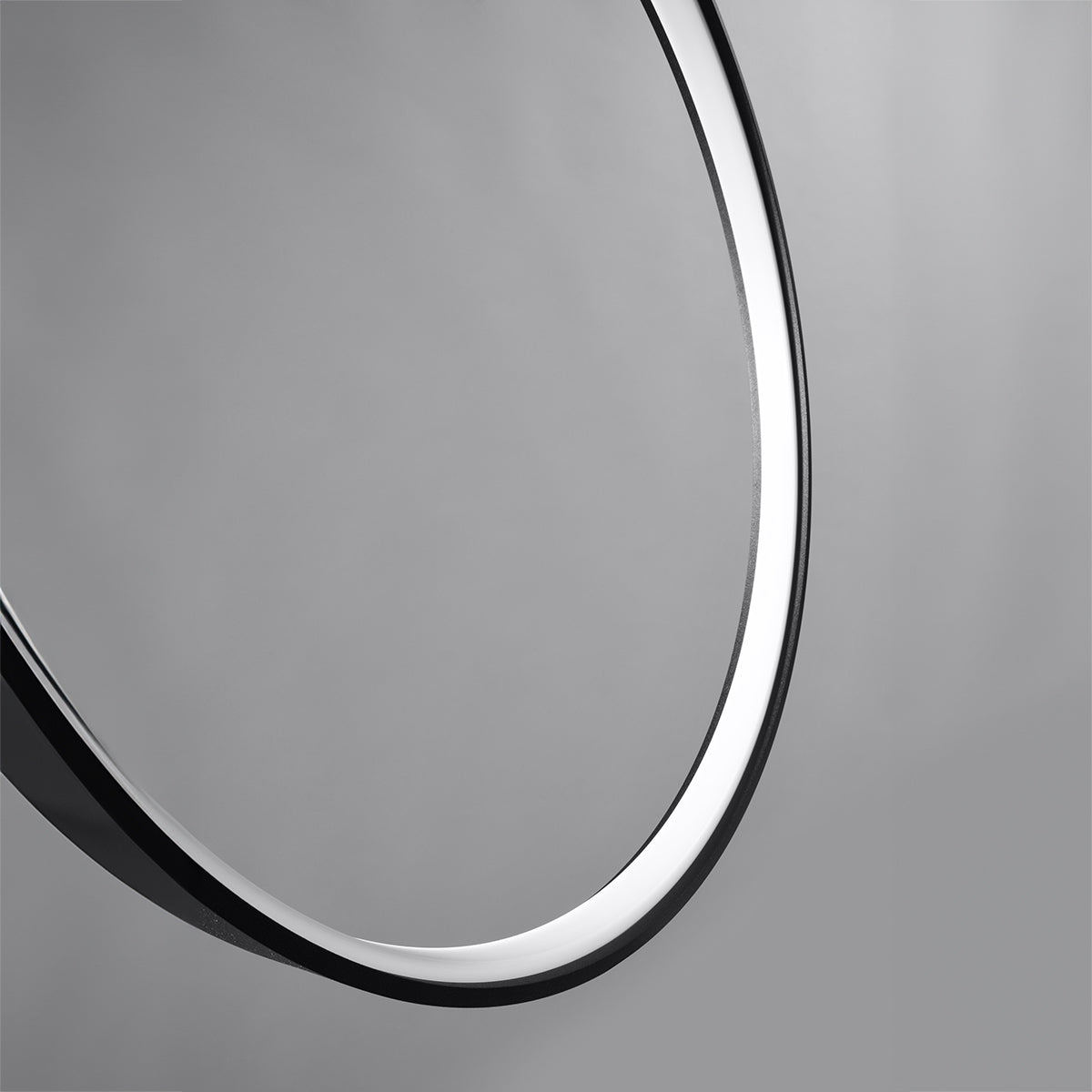 Pendant lamp RIO 78 black 4000K