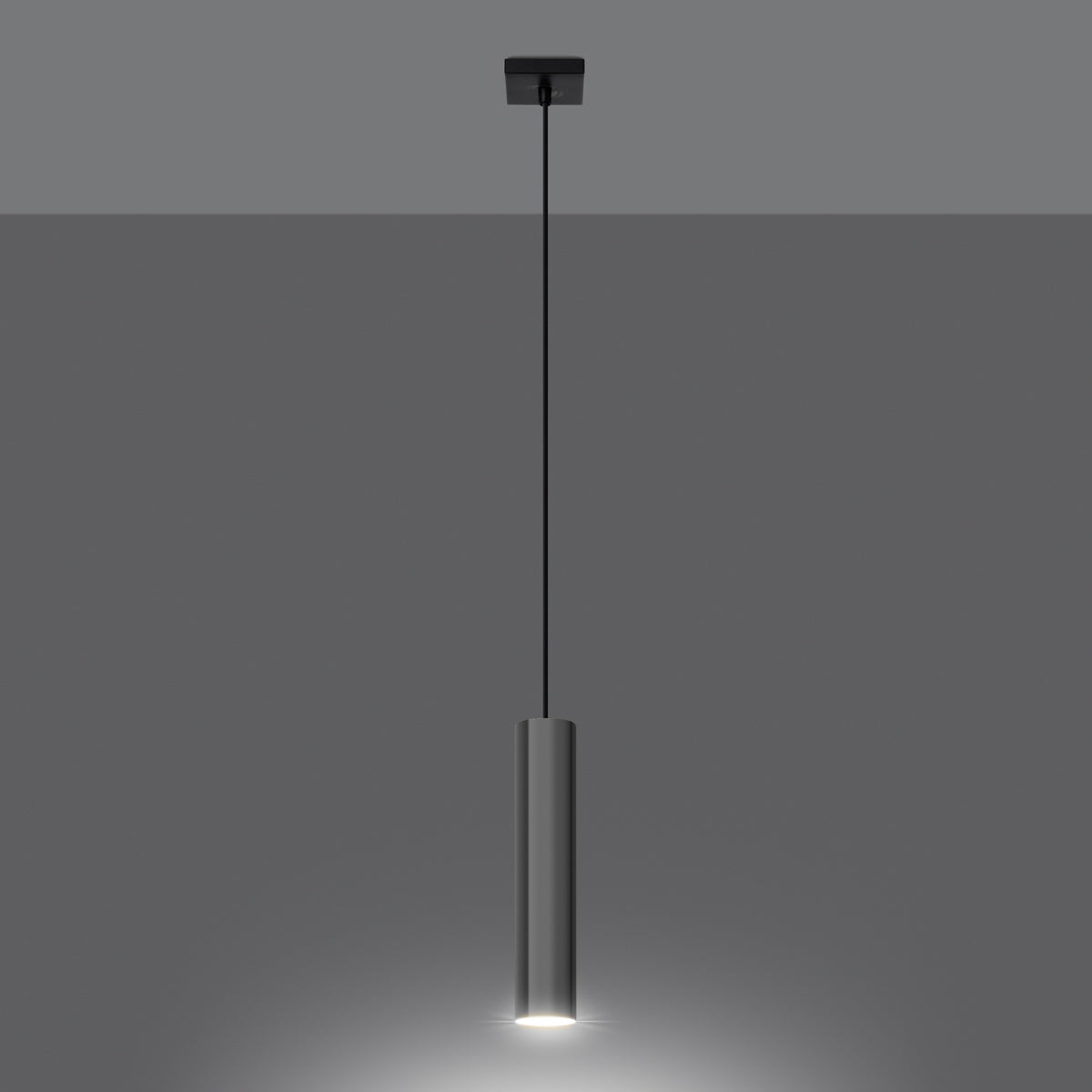 Pendant lamp LAGOS 1 chrome