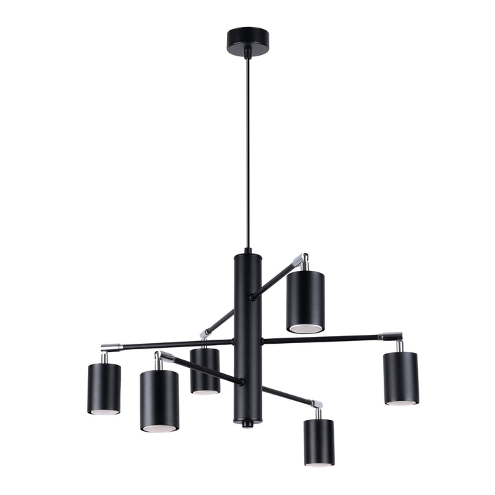 Kronleuchter LEMMI 6 schwarz