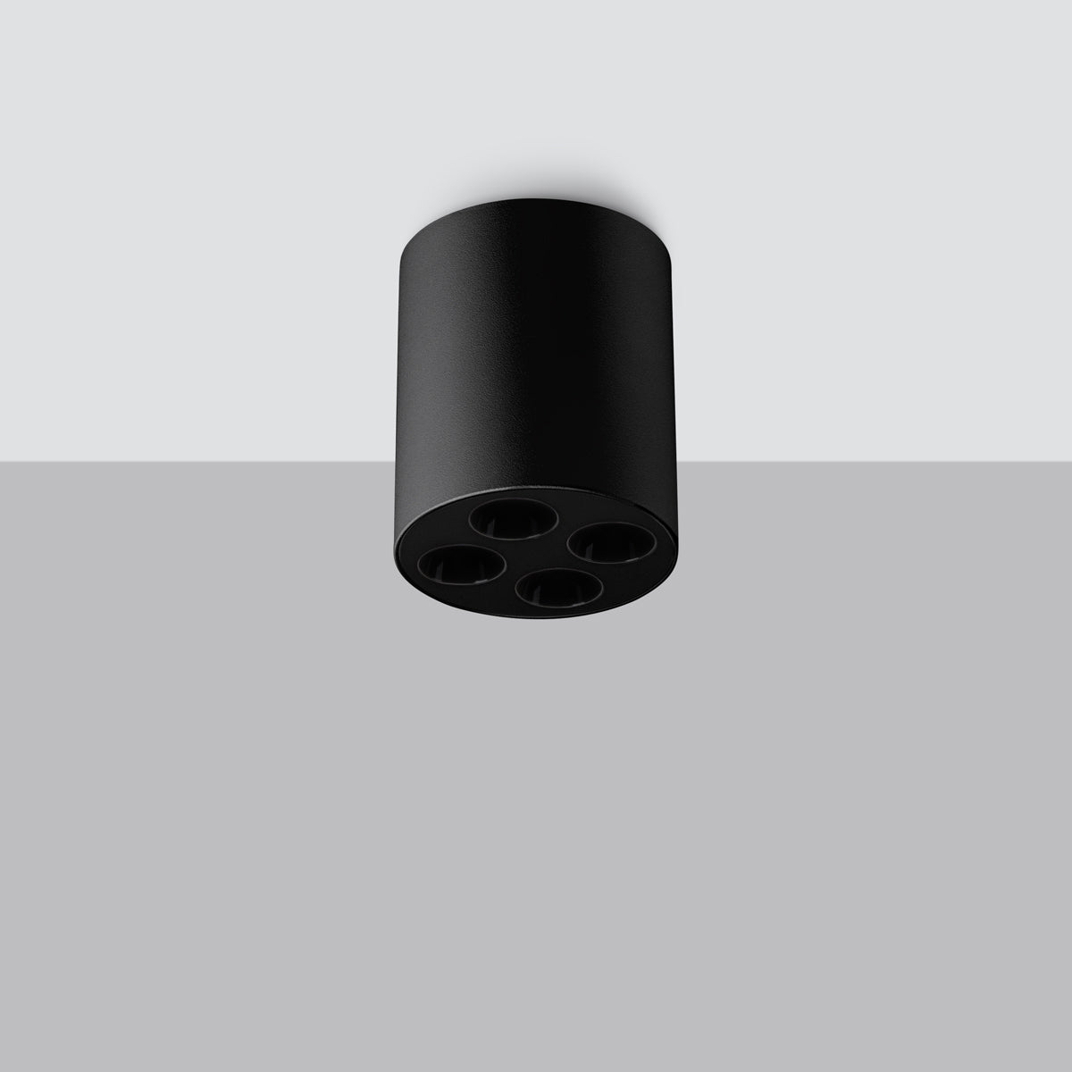 Ceiling lamp ZOE black LED