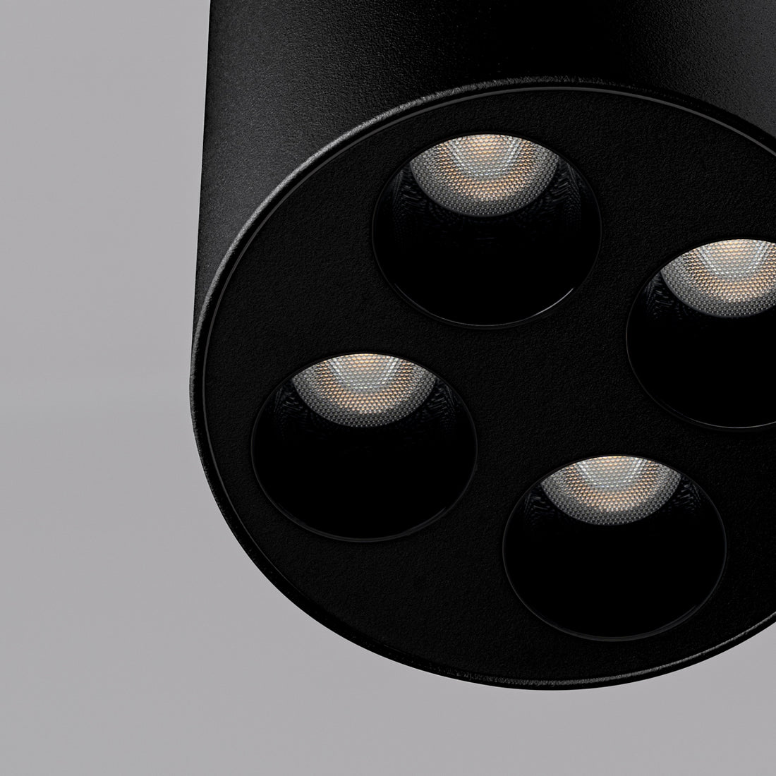Ceiling lamp ZOE black LED