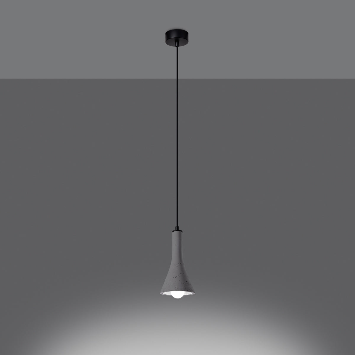 Pendant lamp REA 1 concrete