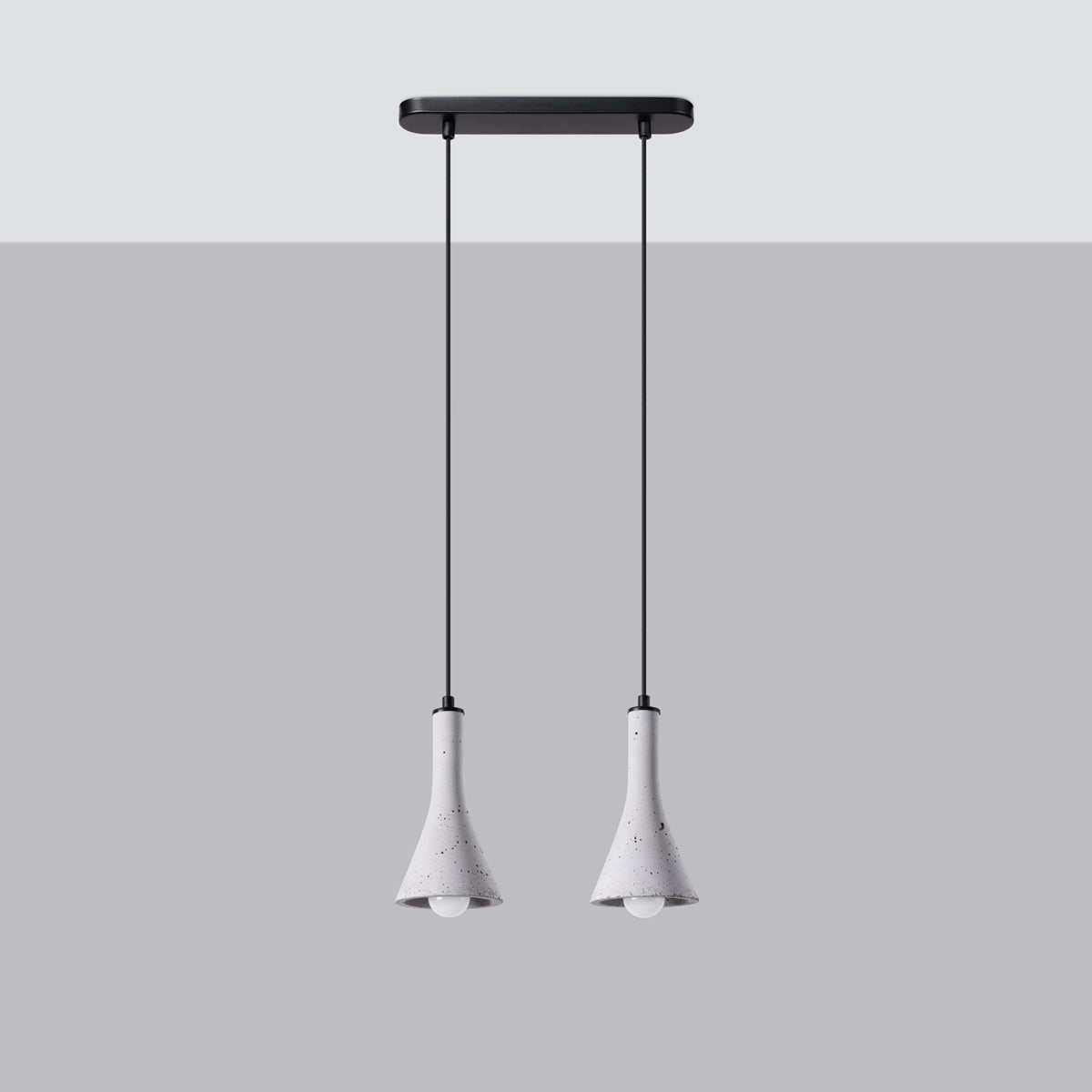 Pendant lamp REA 2 concrete