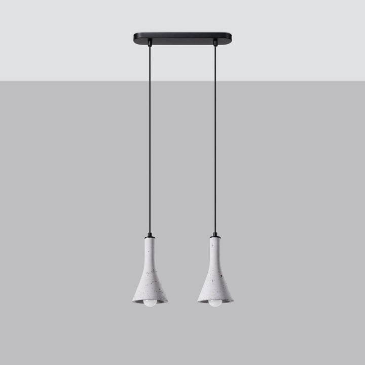 Pendant lamp REA 2 concrete