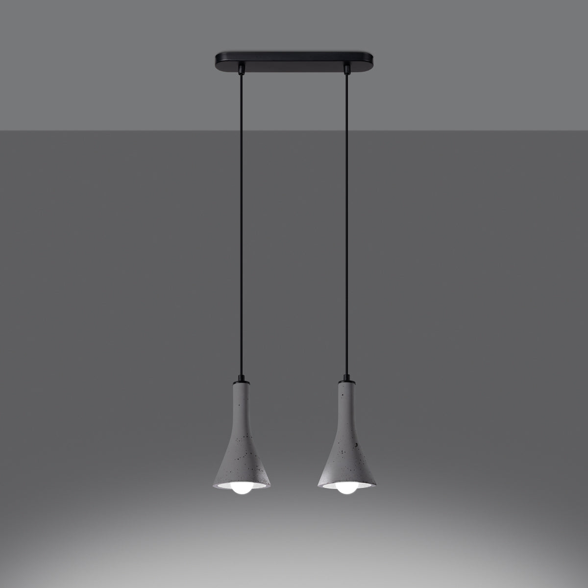 Pendant lamp REA 2 concrete