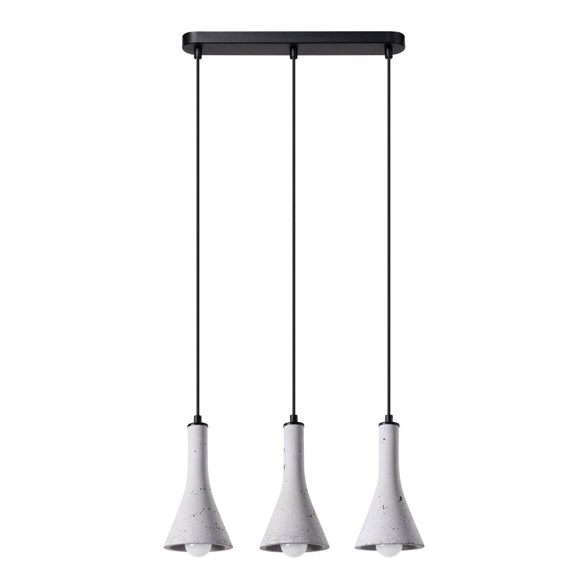 Pendant lamp REA 3L concrete