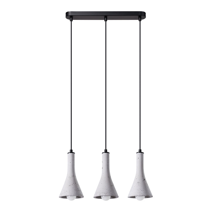 Pendant lamp REA 3L concrete