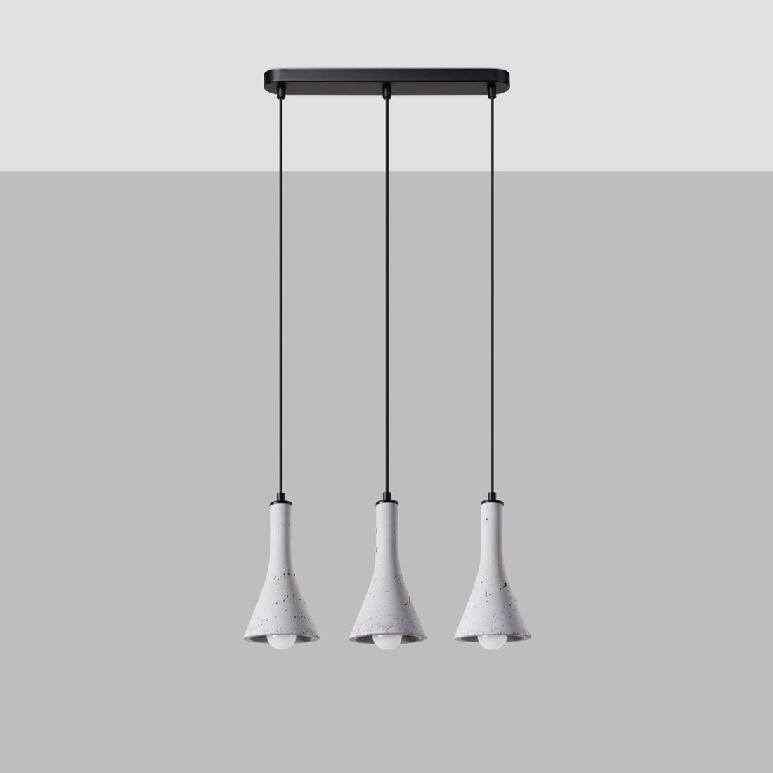 Pendant lamp REA 3L concrete