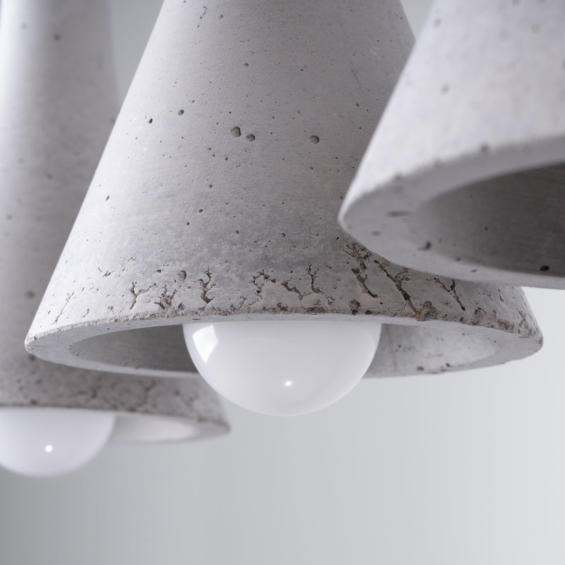 Pendant lamp REA 3L concrete