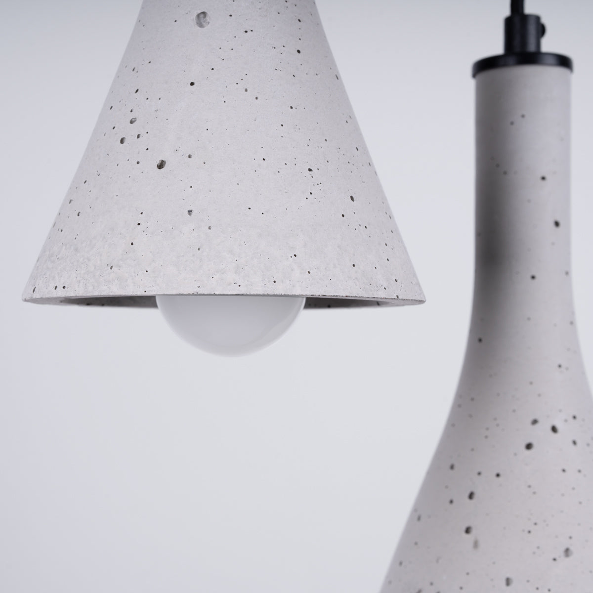 Pendant lamp REA 3P concrete