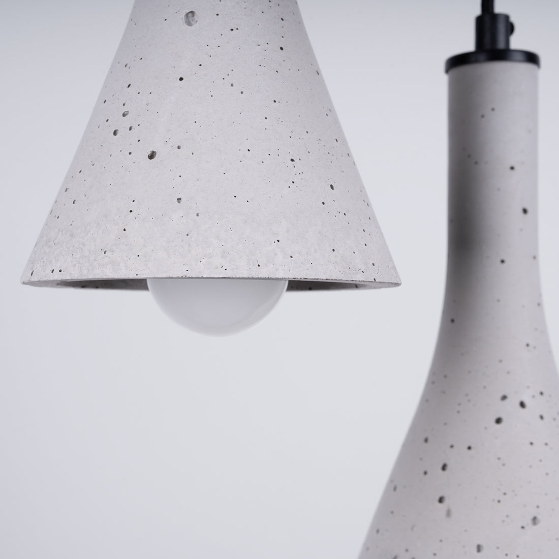 Pendant lamp REA 3P concrete