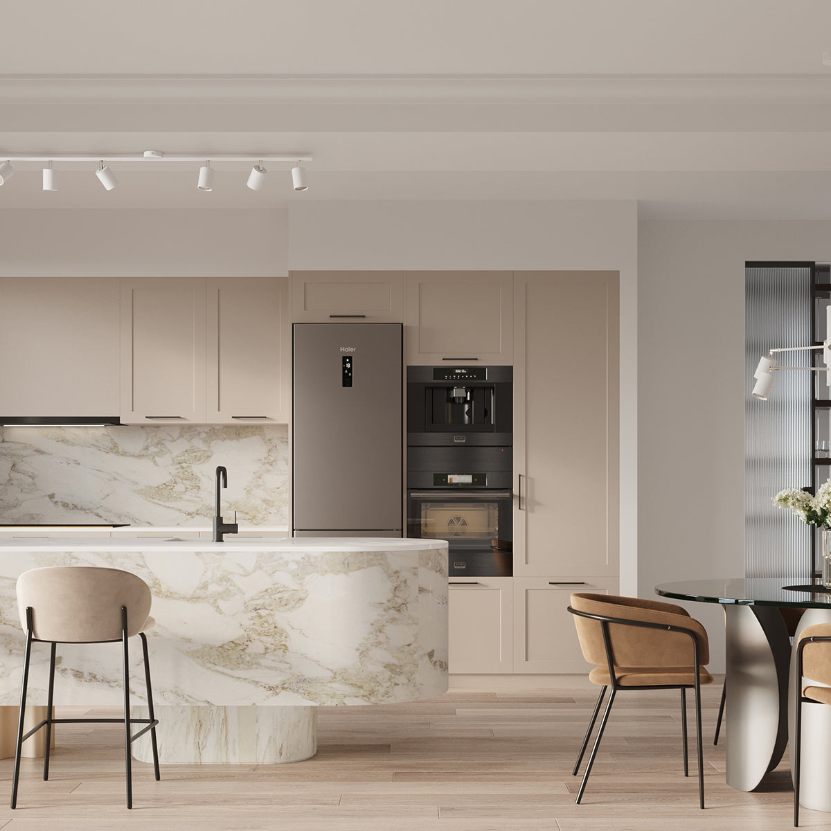 Ceiling lamp LEMMI 4L white