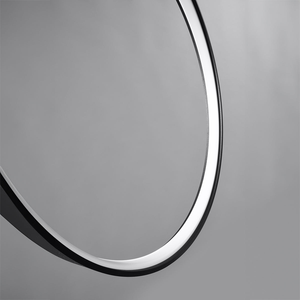 Pendant lamp RIO 110 black 4000K