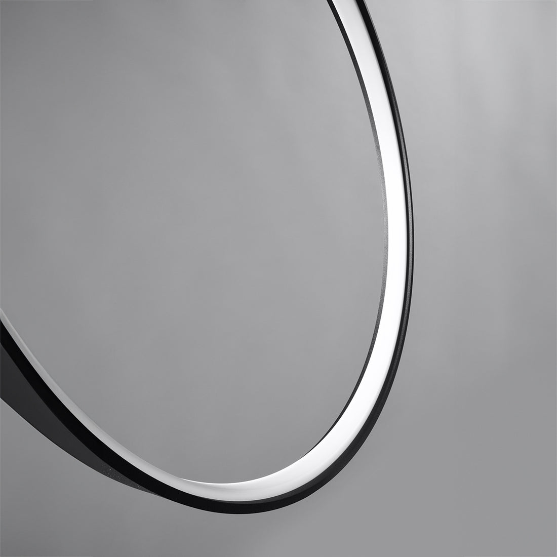 Pendant lamp RIO 110 black 4000K