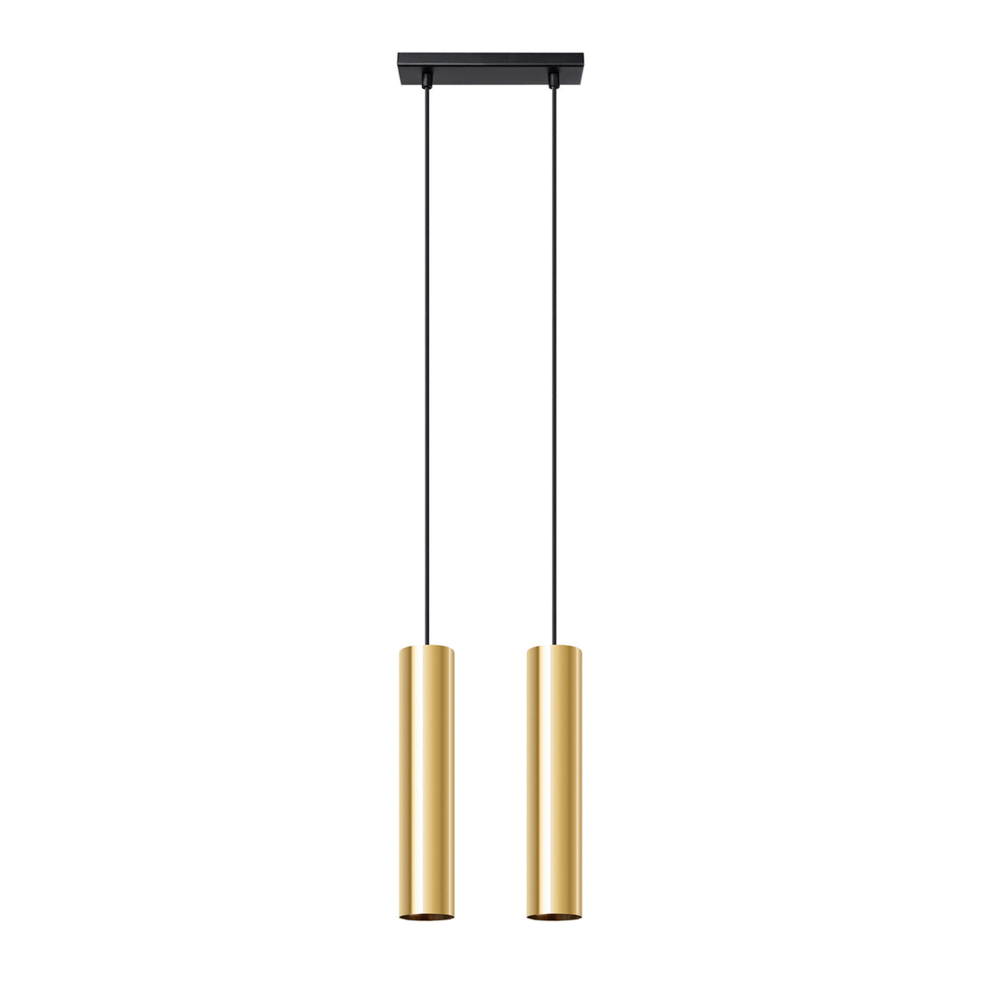 Pendant lamp LAGOS 2 polished gold