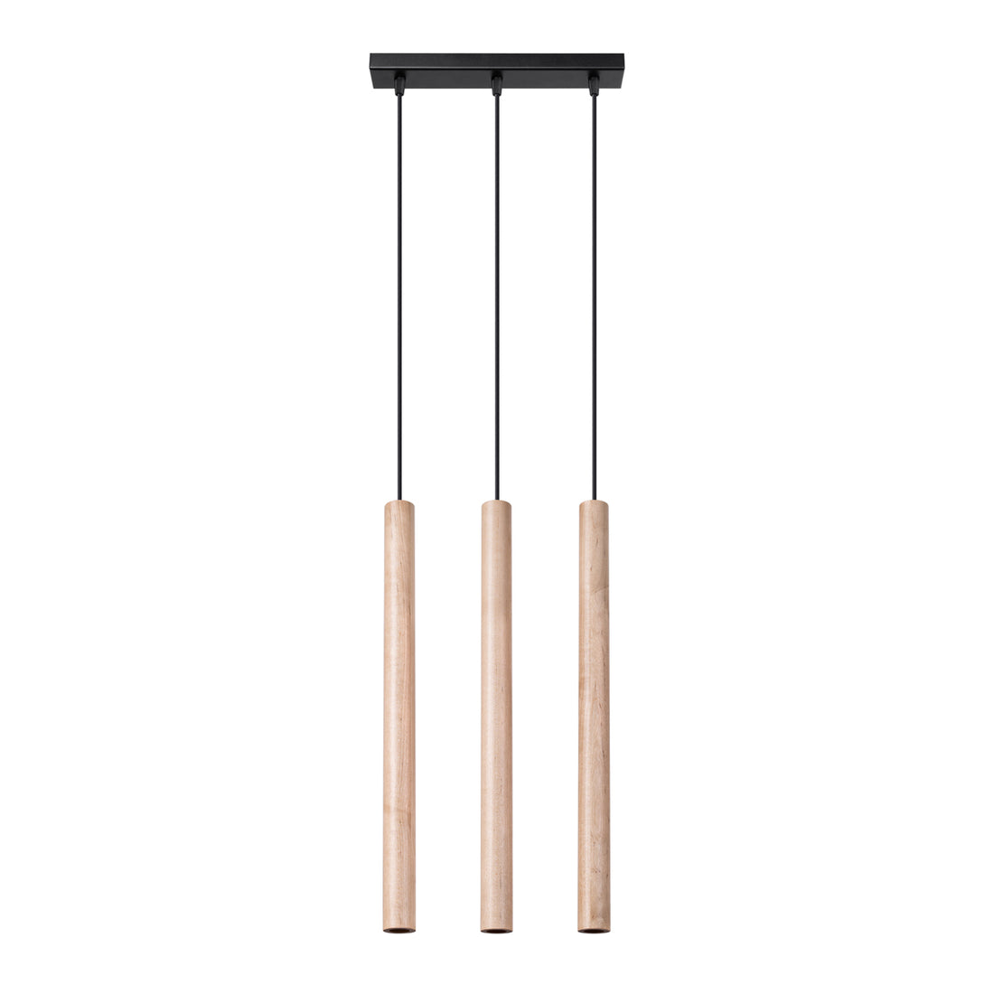 Pendant lamp PASTELO 3L wood