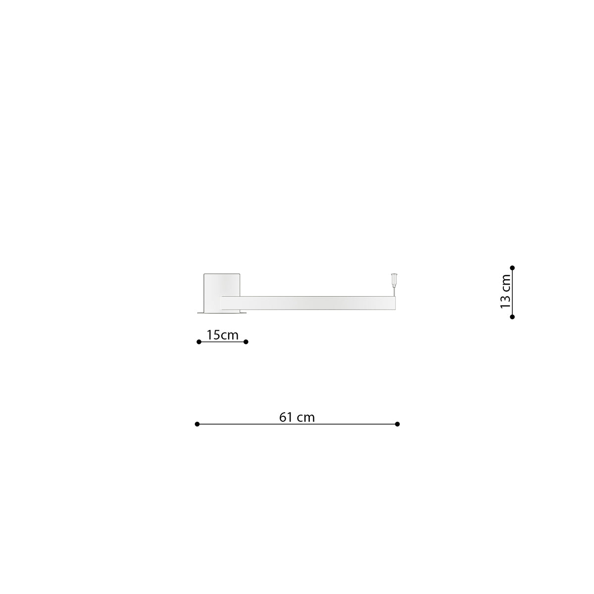 Ceiling lamp RIO 55 white 4000K