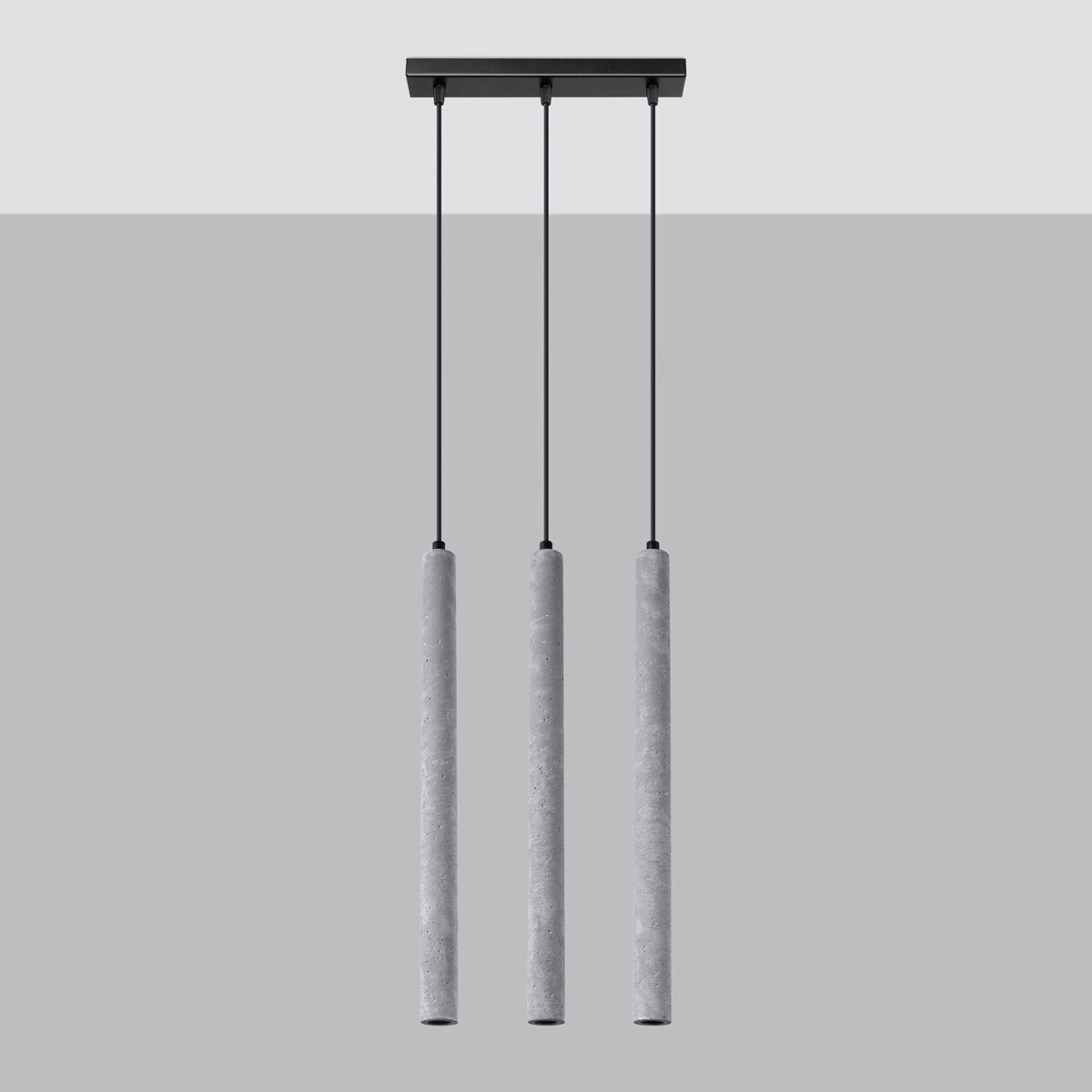 Pendant lamp PASTELO 3L concrete