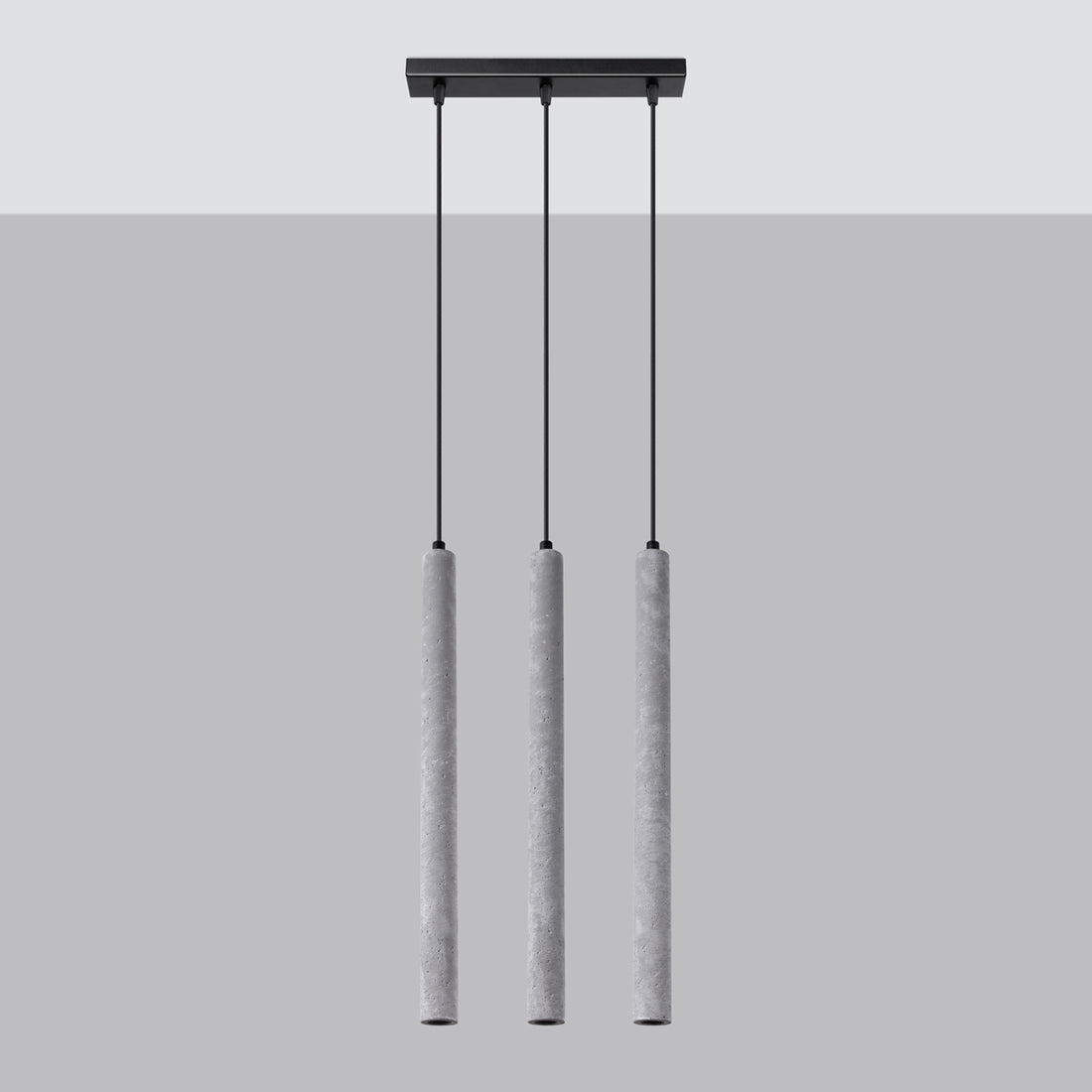 Pendant lamp PASTELO 3L concrete