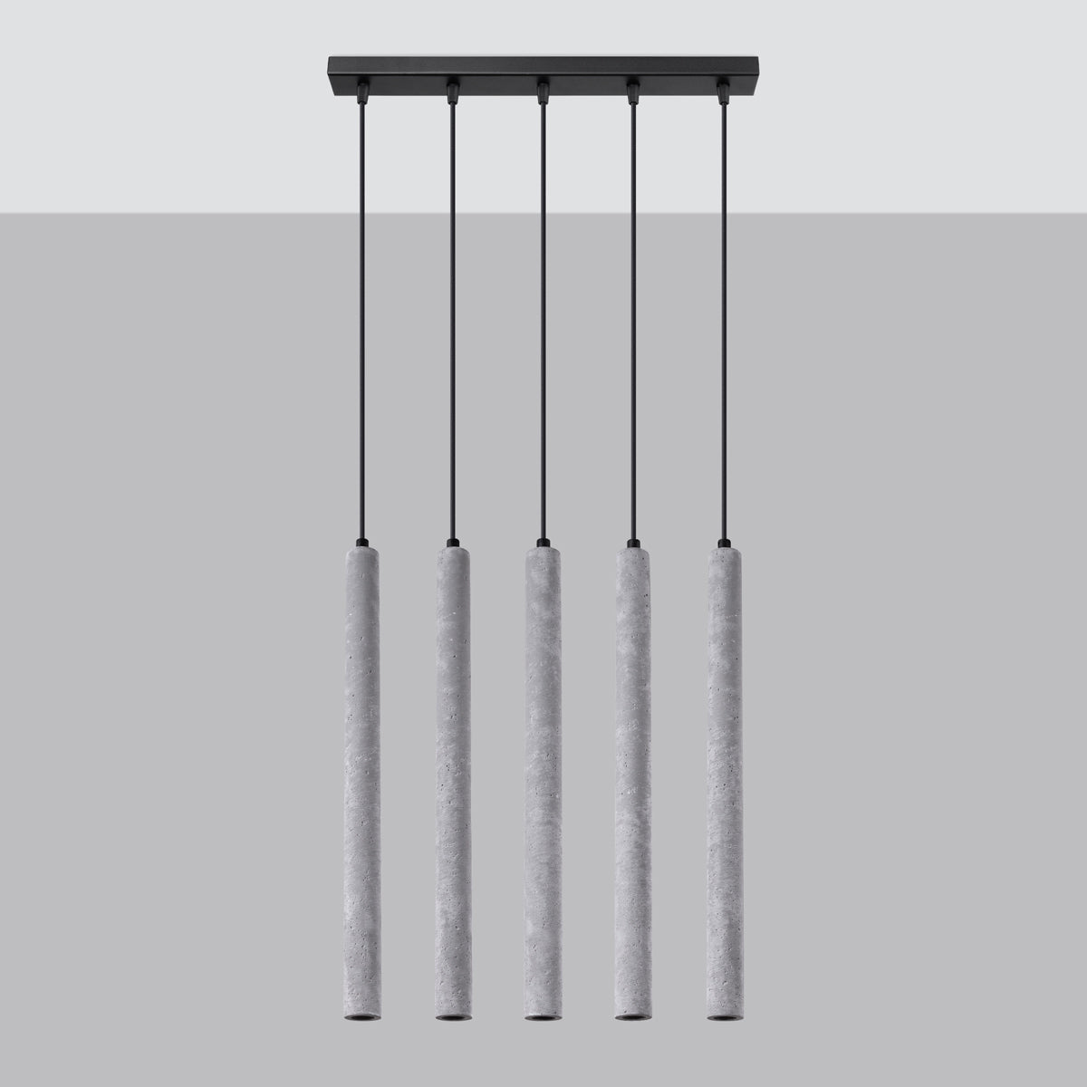Pendant lamp PASTELO 5L concrete
