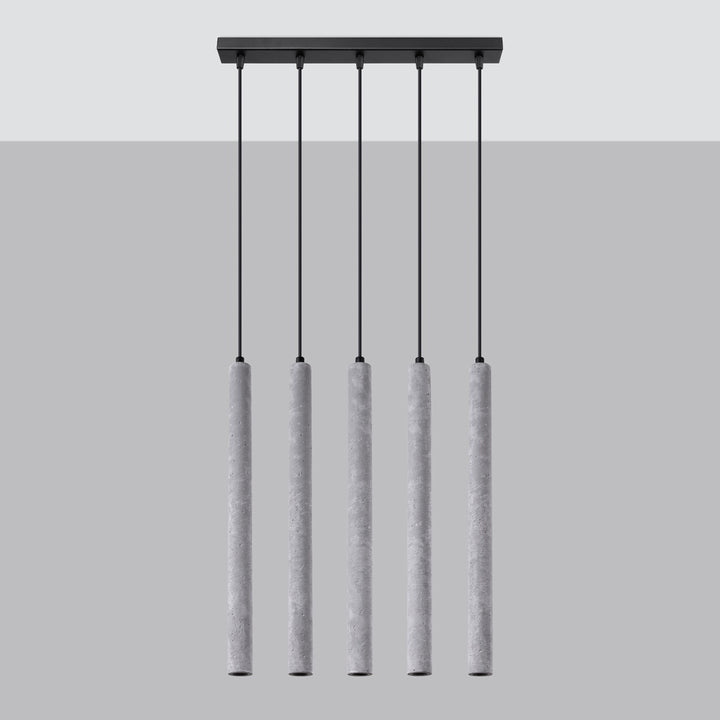 Pendant lamp PASTELO 5L concrete