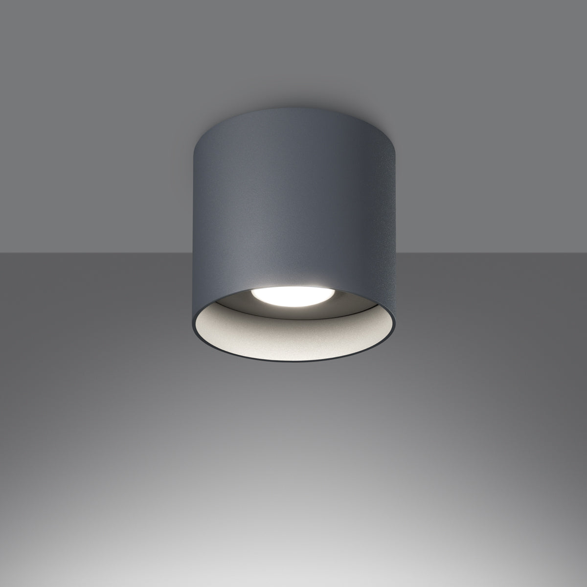 Ceiling lamp MIKA grey