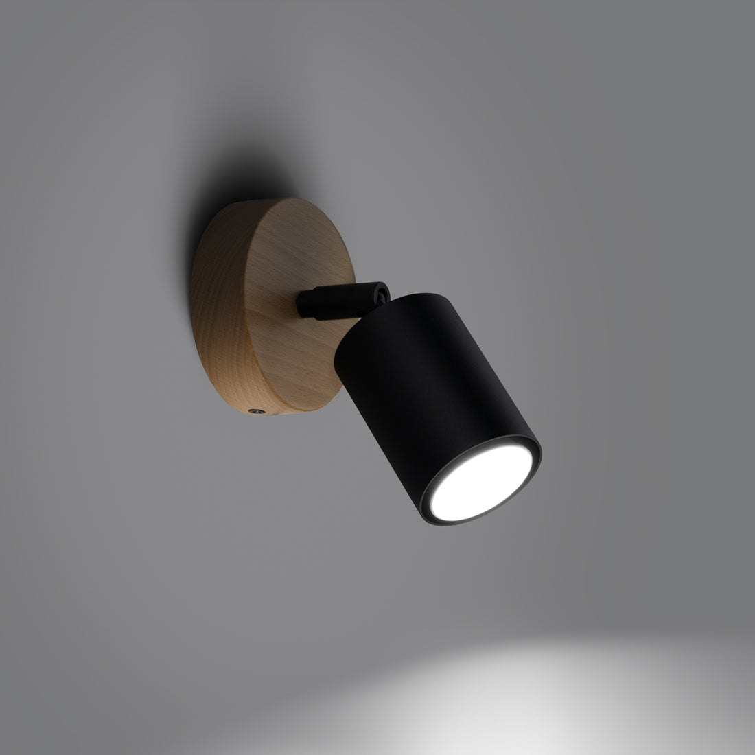 Wandleuchte VERDO schwarz
