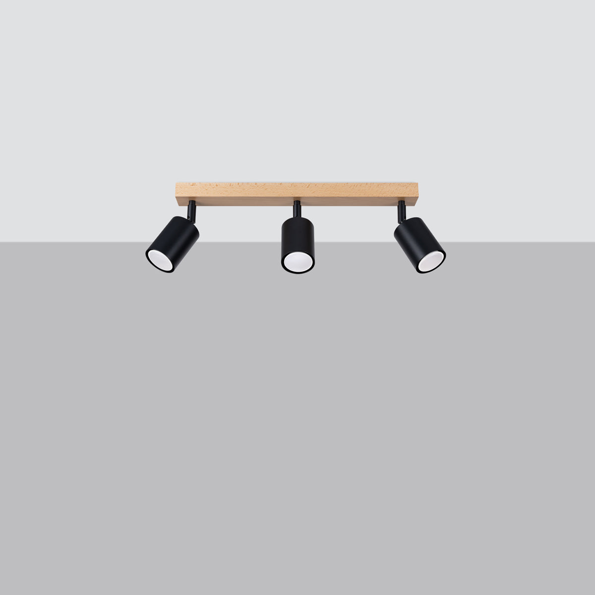 Ceiling lamp VERDO 3L black