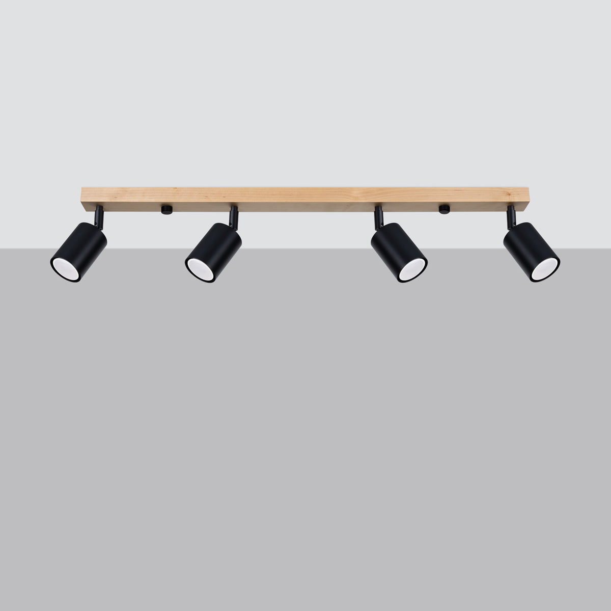 Ceiling lamp VERDO 4 black