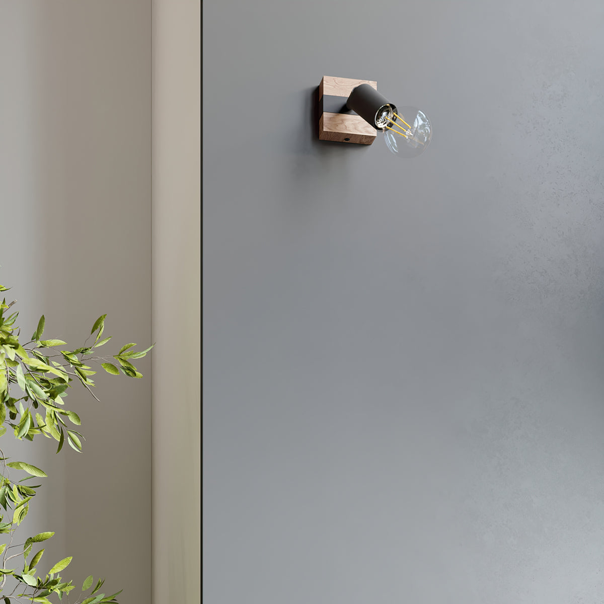 Wall lamp ZUCA black