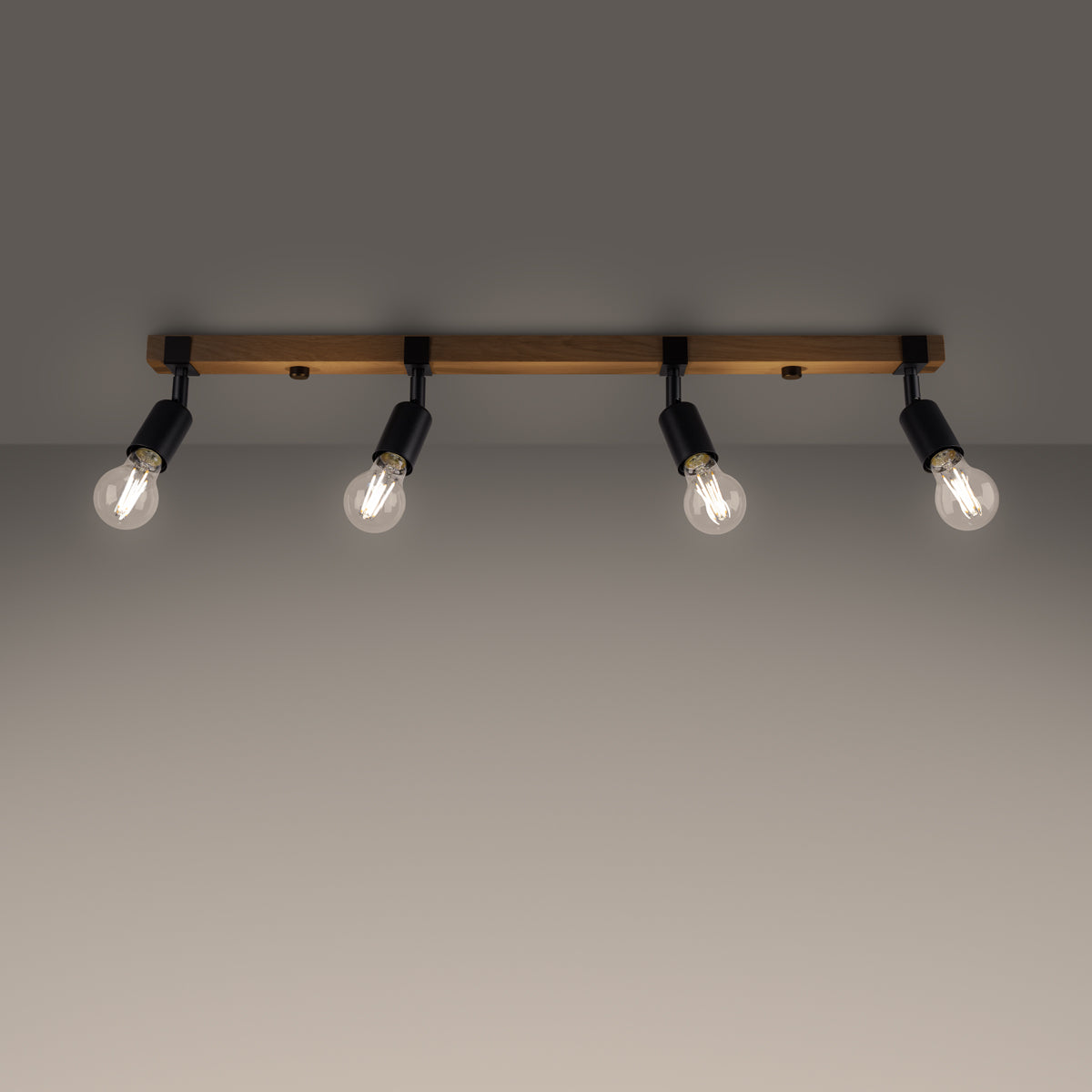 Ceiling lamp ZUCA 4 black