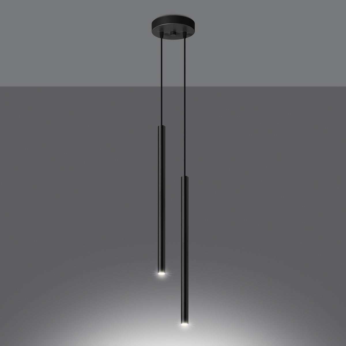 Pendant lamp PASTELO 2 black