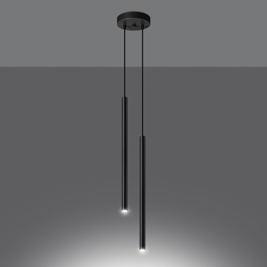 Pendant lamp PASTELO 2 black
